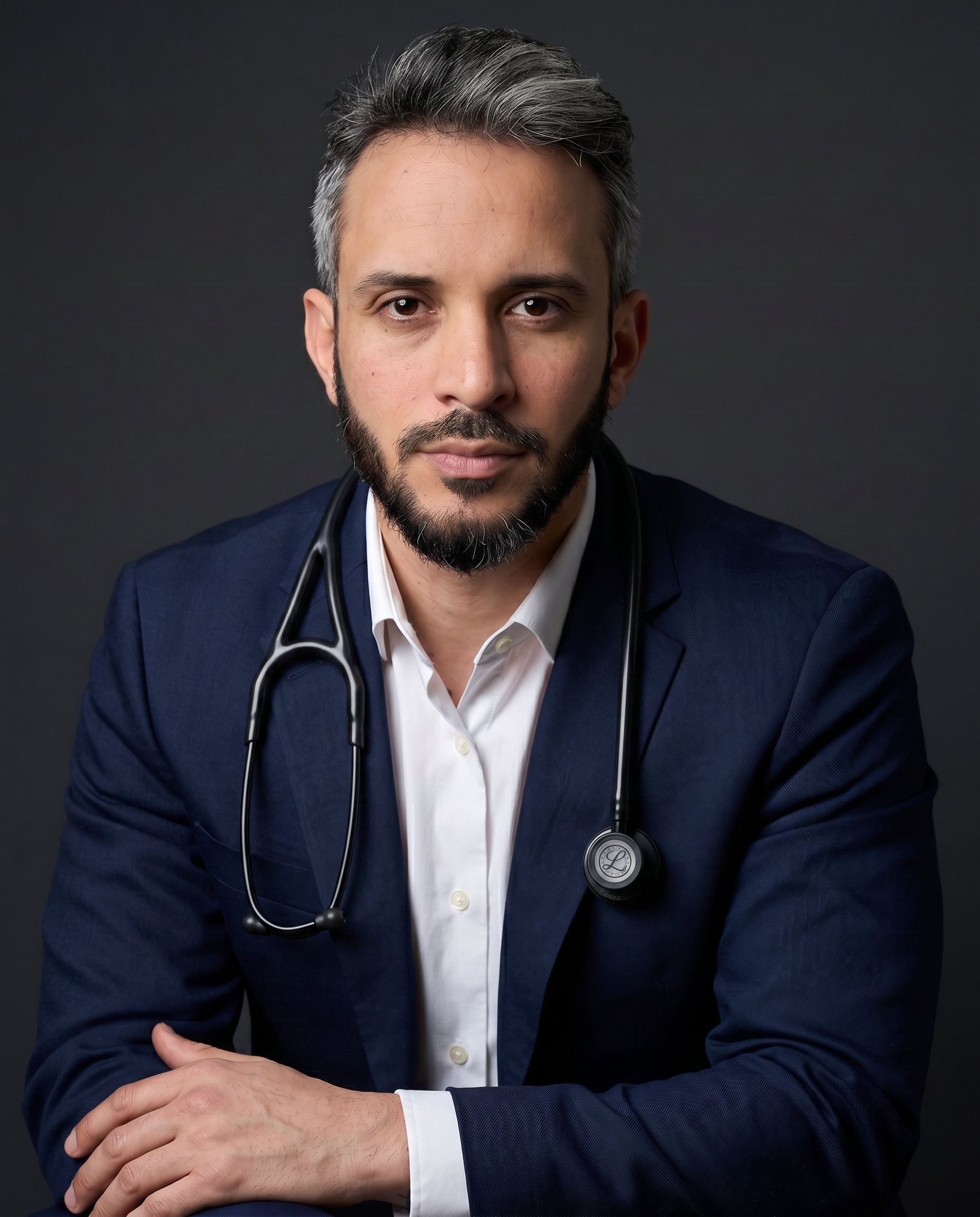 Dr. Eduardo Jansen no consultório